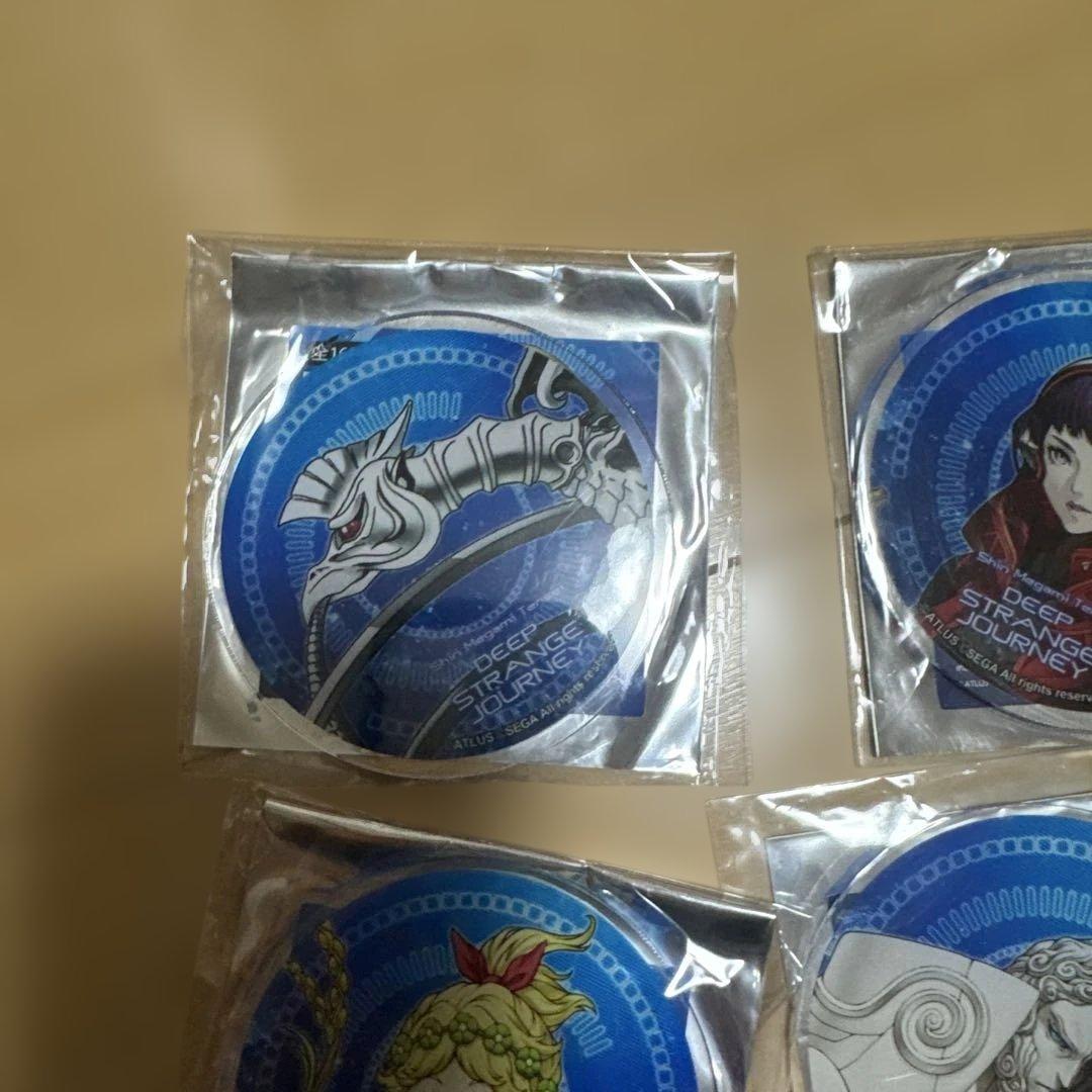 真・女神転生 DSJ 仲魔アクリルコースター ９種　未使用　ペルソナ　ATLUS