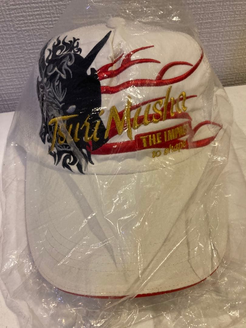 N*-様 釣武者　ヒップガードとキャップのセット　サンラインキャップ付き