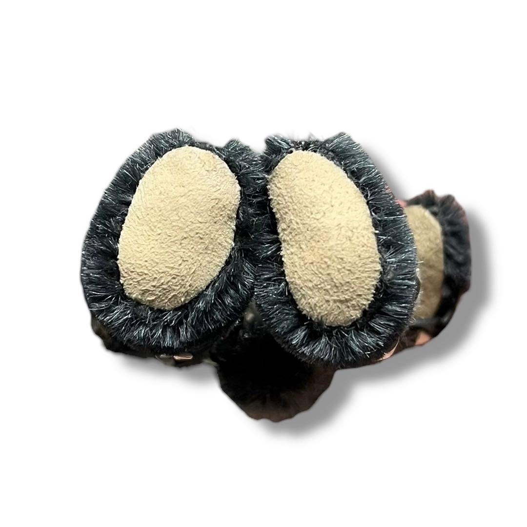 良品 PRADA プラダ ベア アライグマ キーホルダー メタル チャーム 希少