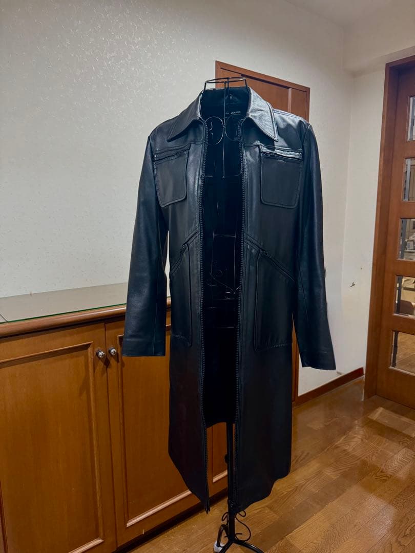 限定値下げ【激レア】DKNY JEANS ラムレザー ロングコート