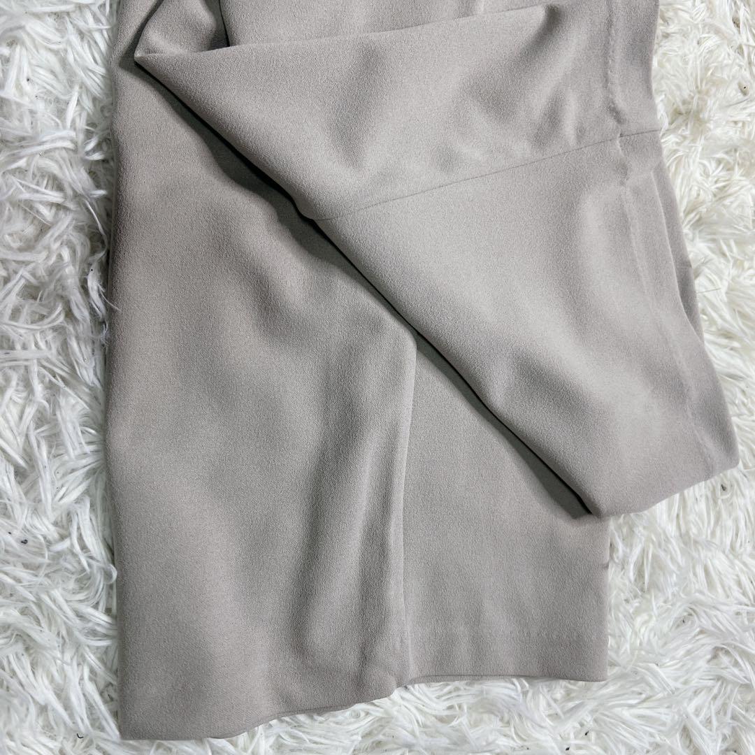 【新品未使用】Natural Basic パンツスーツ ベージュ LL