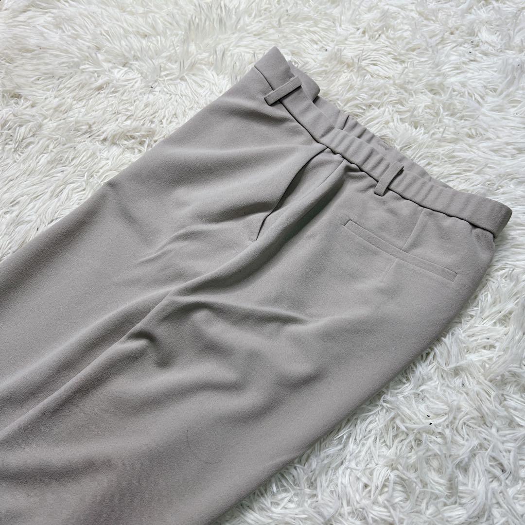 【新品未使用】Natural Basic パンツスーツ ベージュ LL