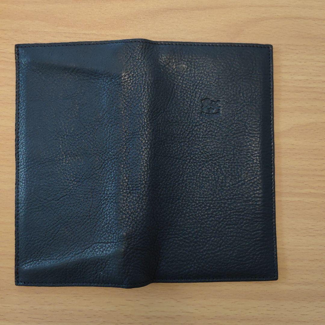 IL BISONTE（イルビゾンテ）ネイビー　長財布