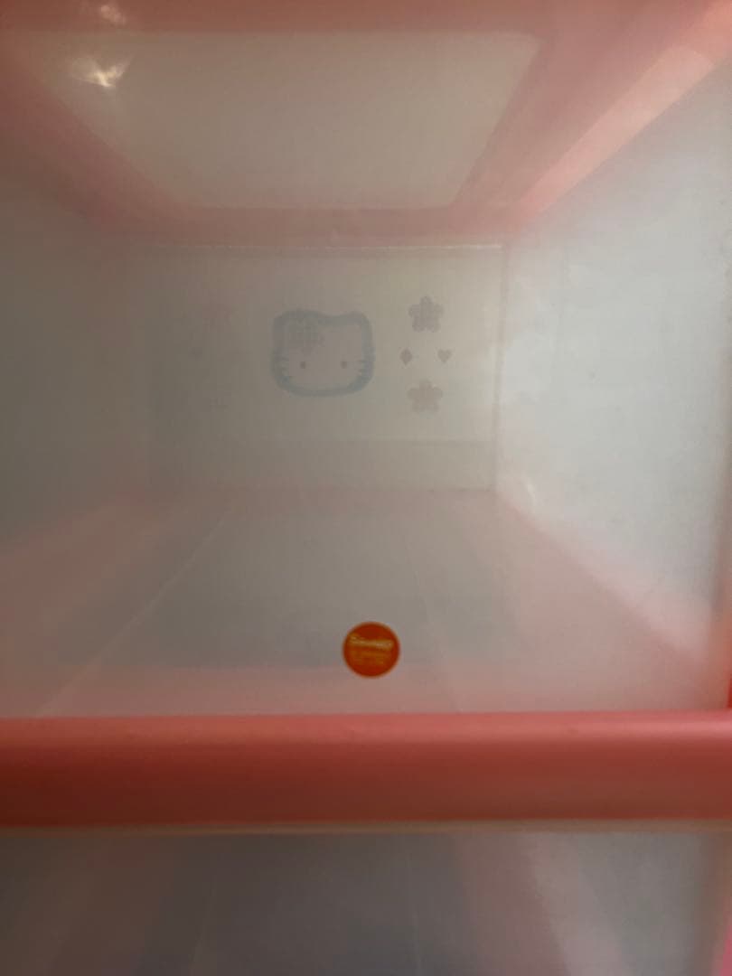 希少　ハローキティ　顔花　3段スライドファミリーケース　3段チェスト SLW30