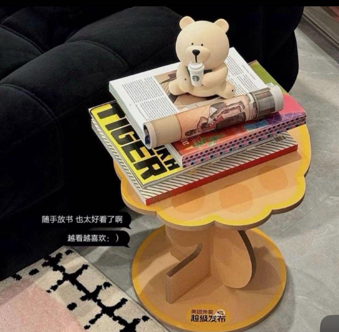 簡単組み立て　海外　スターバックス　ウッド　テーブル　ライト　セット　ベアリスタ