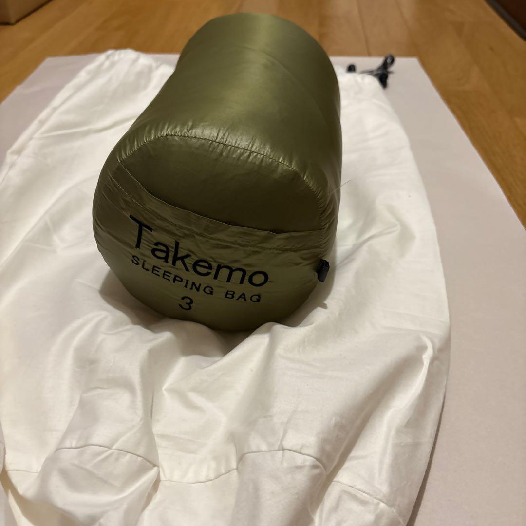 タケモ スリーピングバッグ3 シュラフ カバー 寝袋 ダウン
