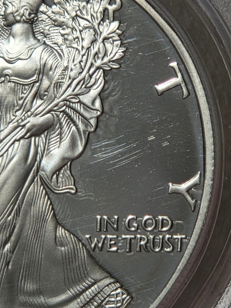 (PR69 DCAM)アメリカ合衆国　シルバー イーグル銀貨　2003 W