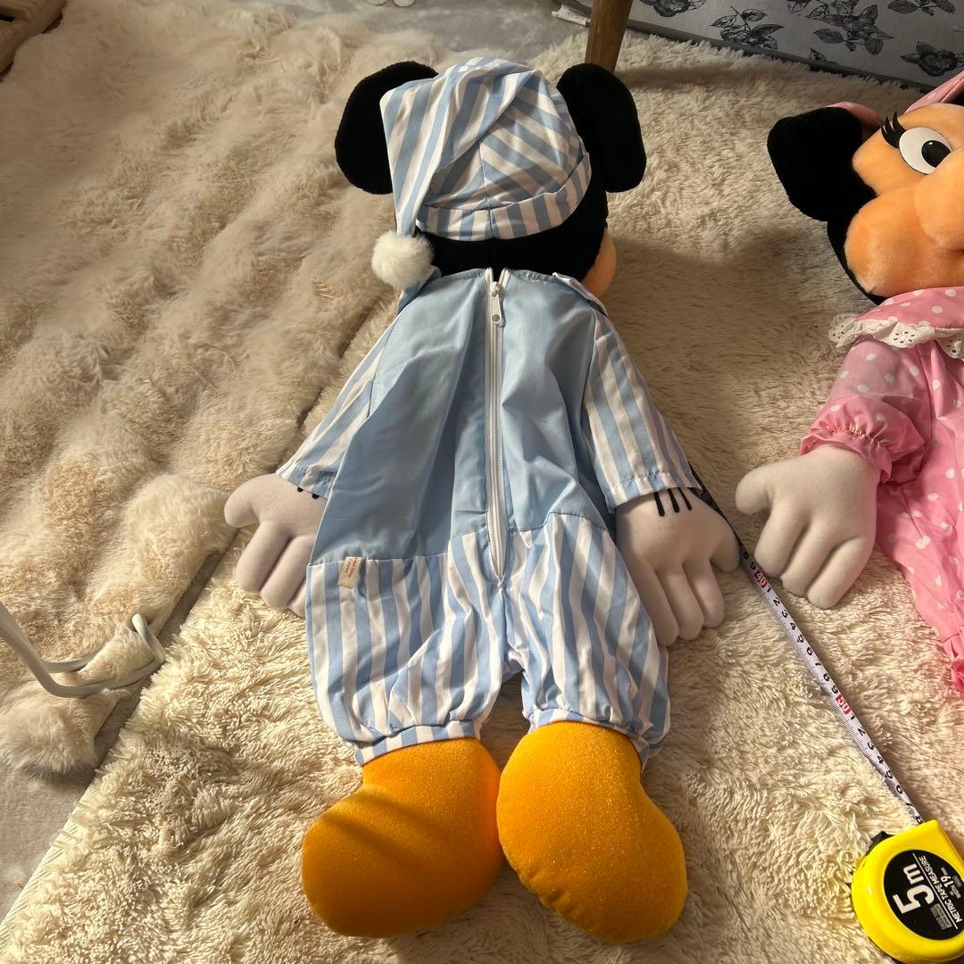 昭和レトロ　ミッキー　パジャマ入れ　レトロパジャマ入れ　オールドディズニー