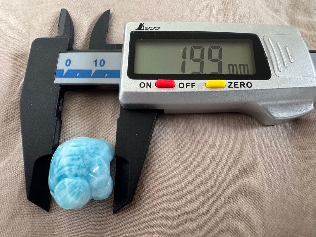 ラリマー　亀　ホヌ　タートル　置物　彫り物　彫物　ヒーリング効果抜群