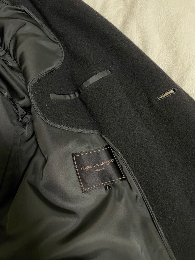 へ*い様 80sコムデギャルソンオム　カシミヤチェスターコート