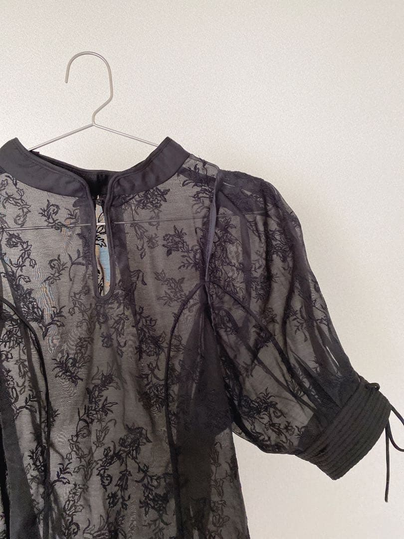 リリーブラウン 刺繍チャイナトップス パネルスカートセット