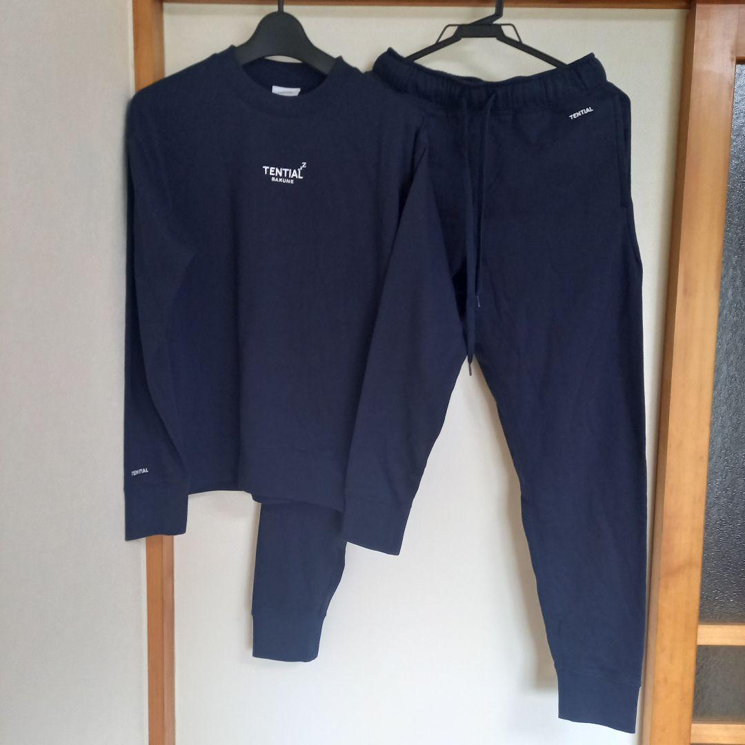 BAKUNE warm 上下セット XS ネイビー