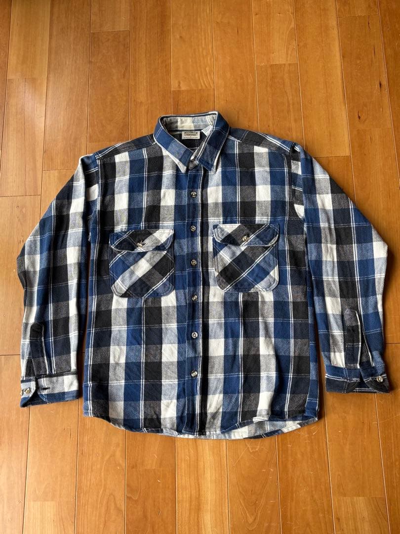 FIVE BROTHER ネルシャツ Lサイズ
