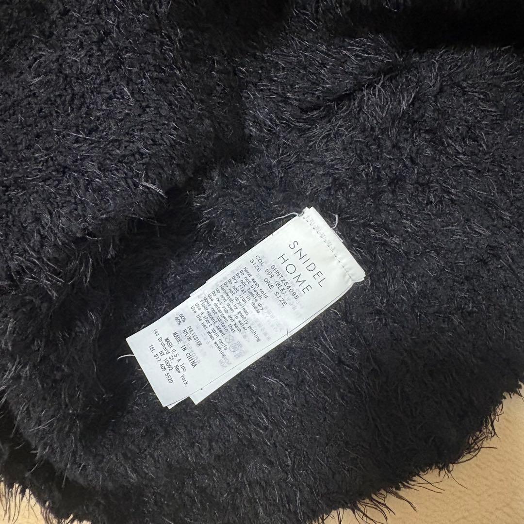 【完売品】SNIDEL 上下セット　ハロウィン2025 黒　ルームウェア