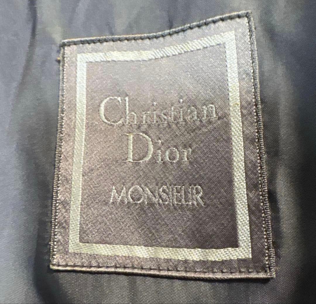 80's　vintage dior short wool bomber j