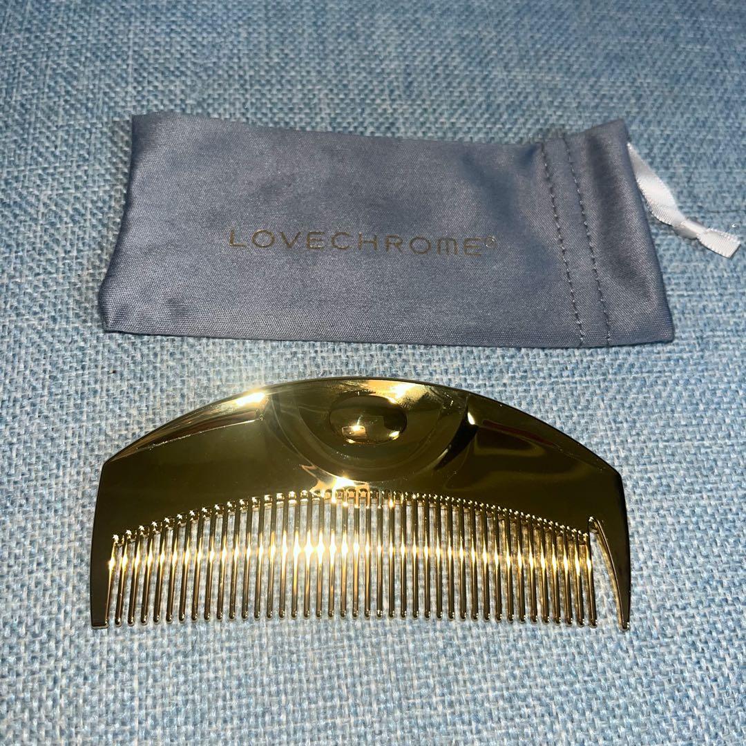 【新品】LOVECHROME ラブクロム RK24GP ツキ ゴールド くし