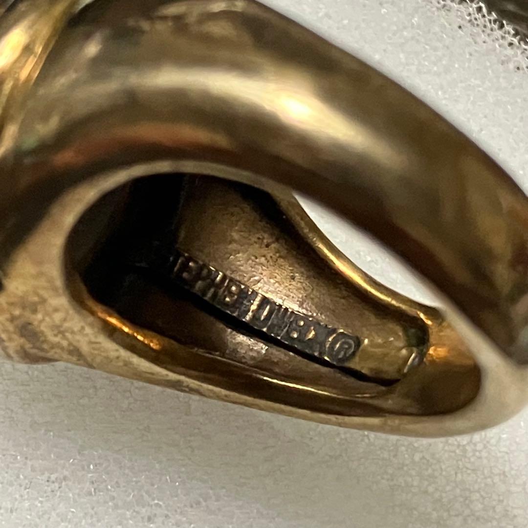 STEPHEN DWECK スティーブンデュエック ブロンズ 指輪 8号