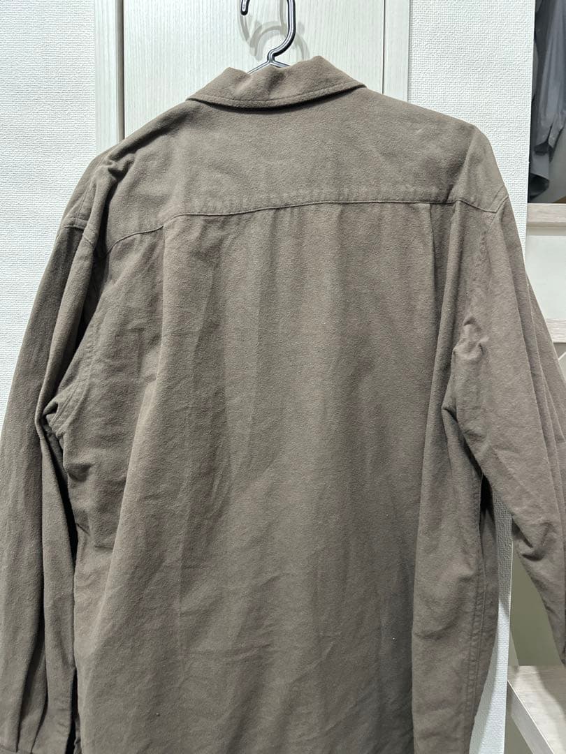 HUMAN MADE カーキ 長袖シャツ