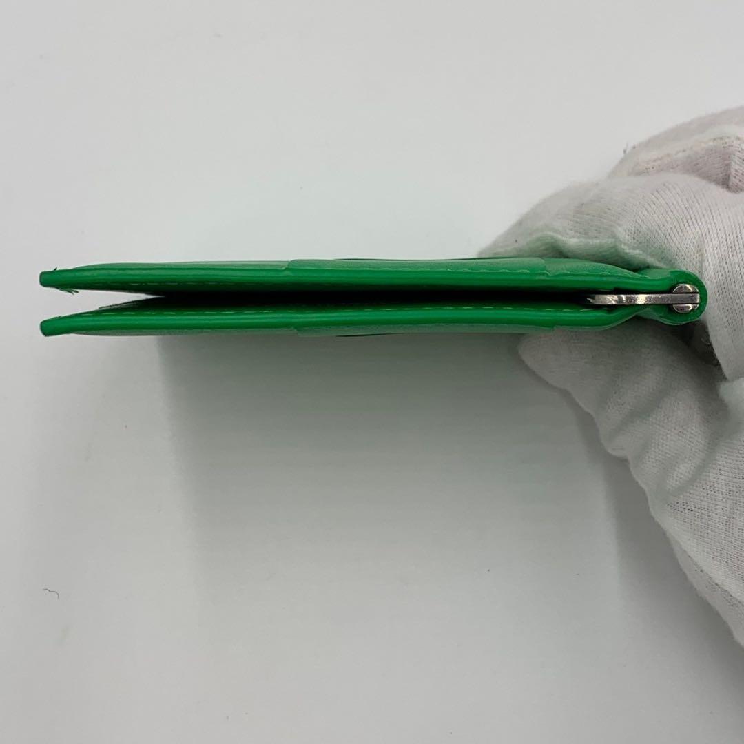 極美品 ボッテガヴェネタ マキシイントレ カセット マネークリップ パラキート