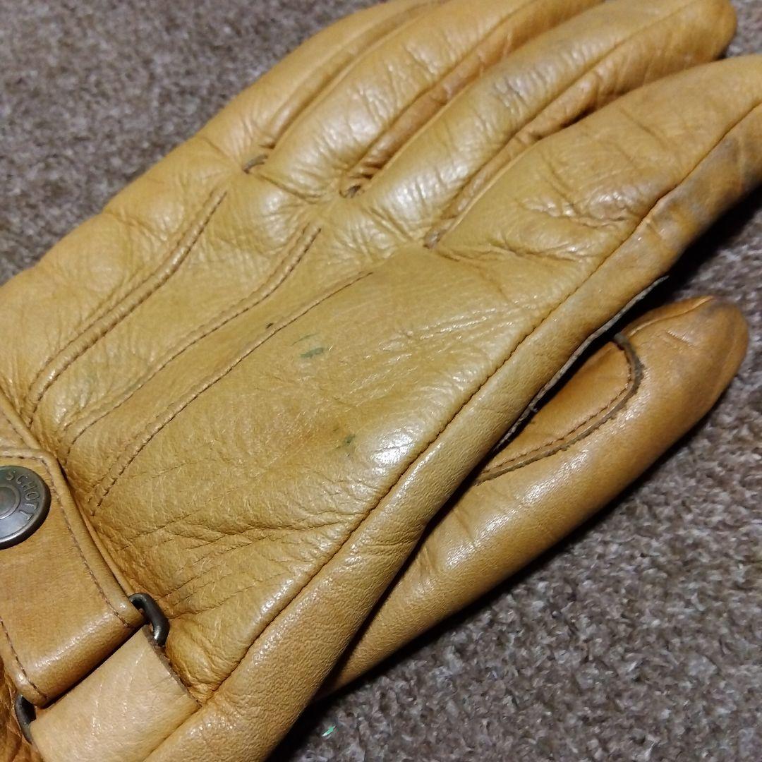 SCHOTT WINTER GLOVE ウィンターグローブ ミドル CAMEL