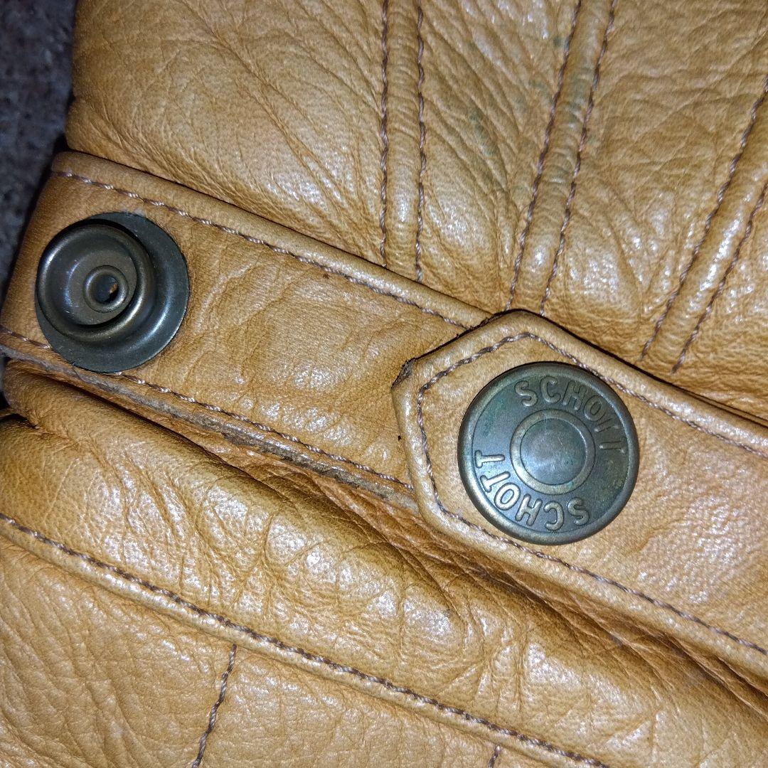 SCHOTT WINTER GLOVE ウィンターグローブ ミドル CAMEL