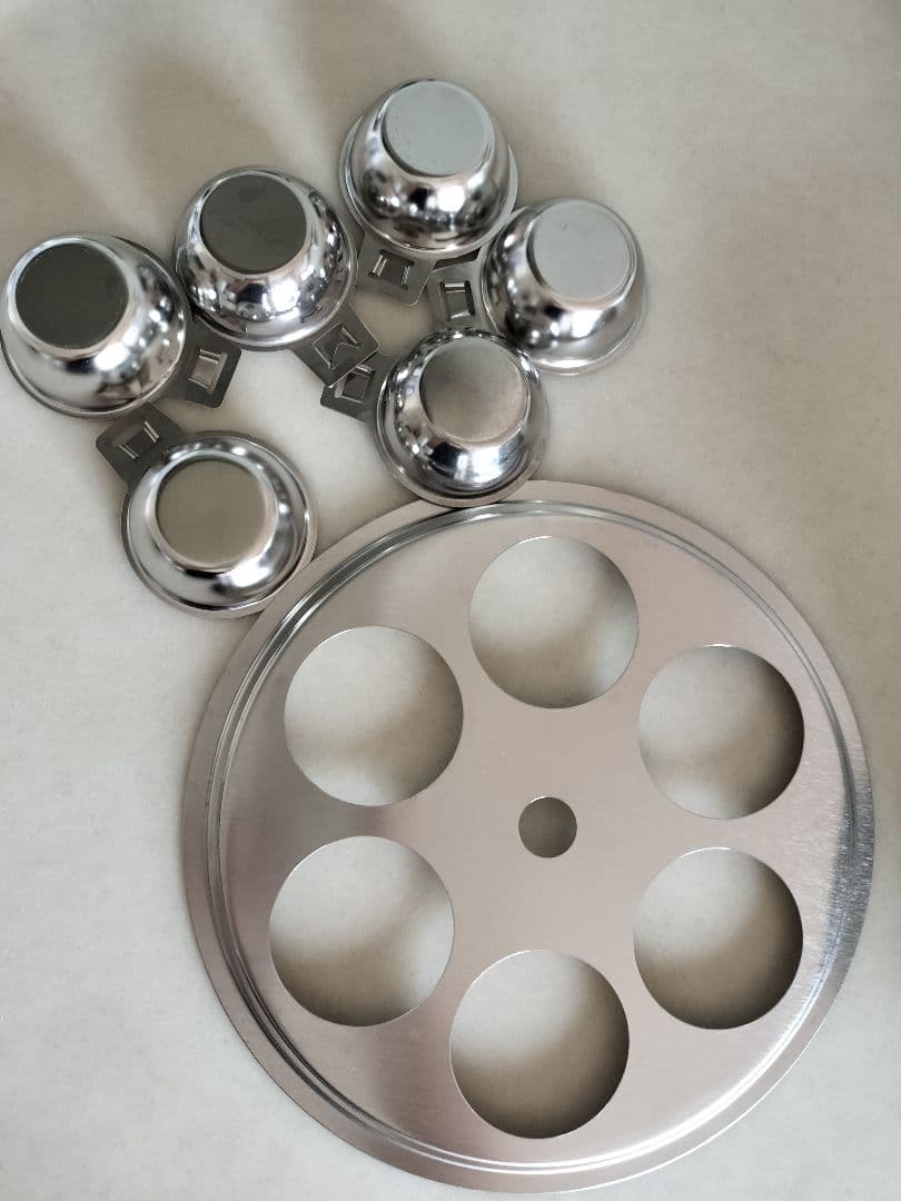 ロイヤルクイーン　6コート鍋+大フライパン+蓋+蒸し器 7点セット ガスIH対応