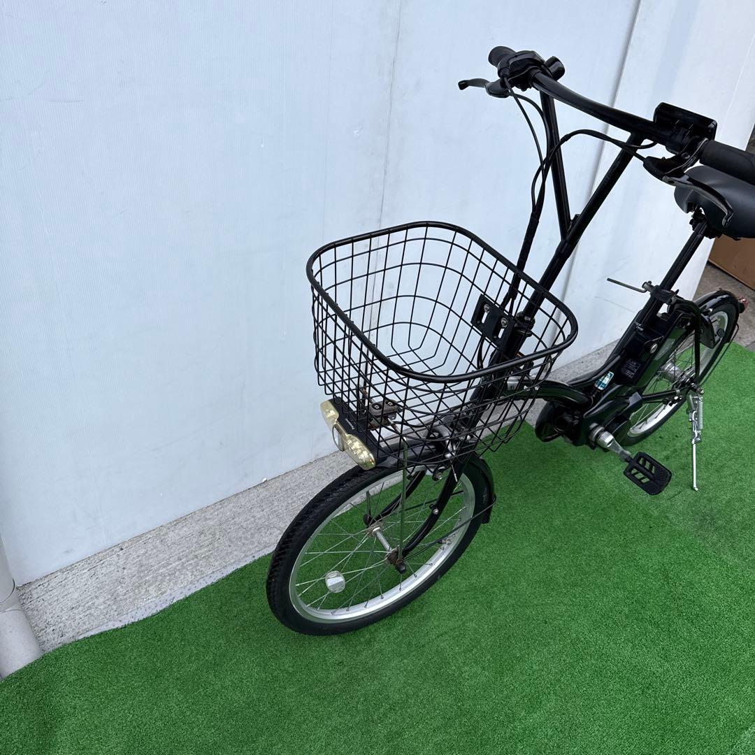 Panasonic電動アシスト自転車20インチ ブラック ミニサイクル