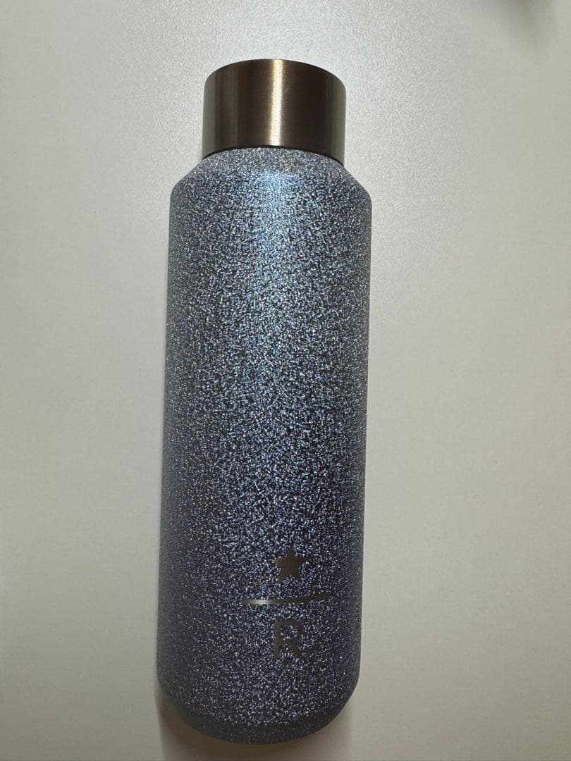 スターバックスリザーブ　ステンレスボトル　グリッター　ライトブルー　473ml