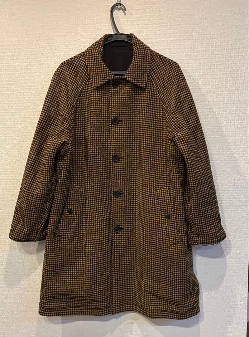 ジャケット・アウター Supreme Reversible Houndstooth Overcoat