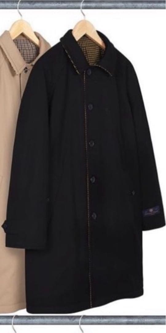 ジャケット・アウター Supreme Reversible Houndstooth Overcoat
