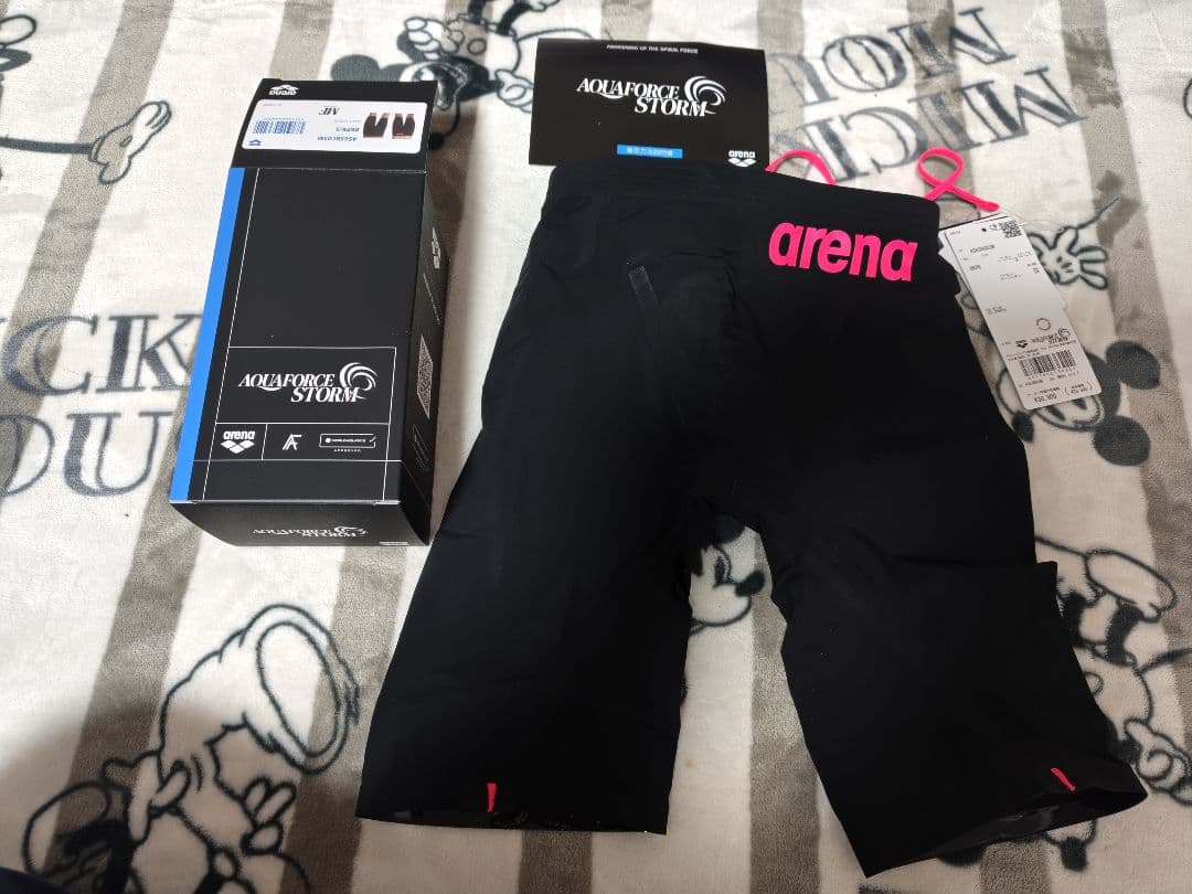 「新品」アリーナ メンズ AQUAFORCE STORM MF 2026 S