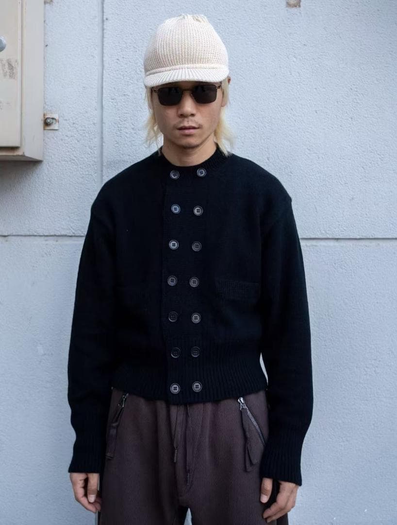 T.T 24AW LOT.506 DB カーディガン サイズ38