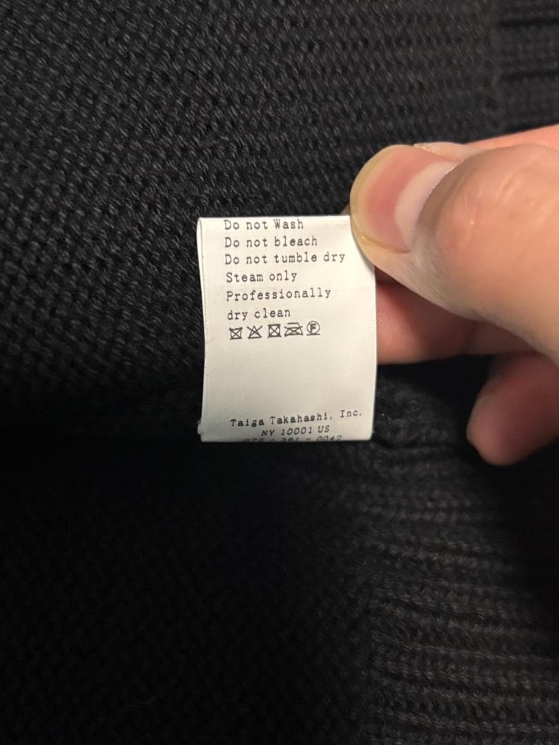 T.T 24AW LOT.506 DB カーディガン サイズ38