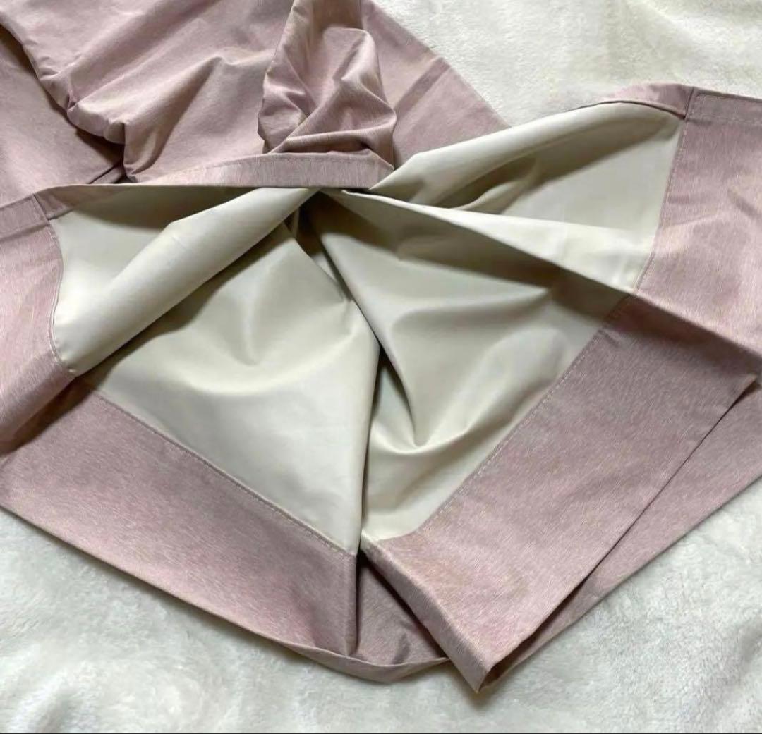 遮熱、遮光、防音カーテン 二枚組　カーテンフックつき　未使用　サンコロナ