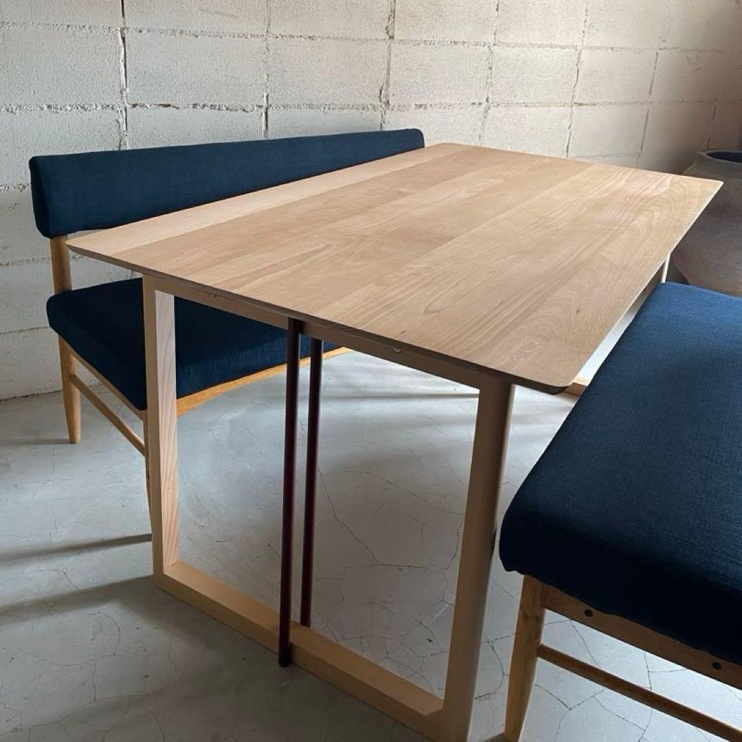 パモウナ Cadenza カデンツァ　ダイニングテーブル　天然木ビーチ無垢材