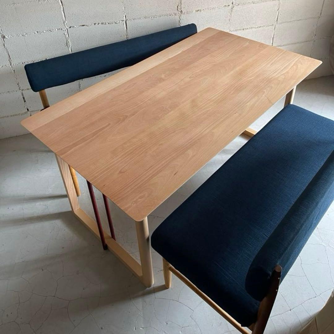 パモウナ Cadenza カデンツァ　ダイニングテーブル　天然木ビーチ無垢材