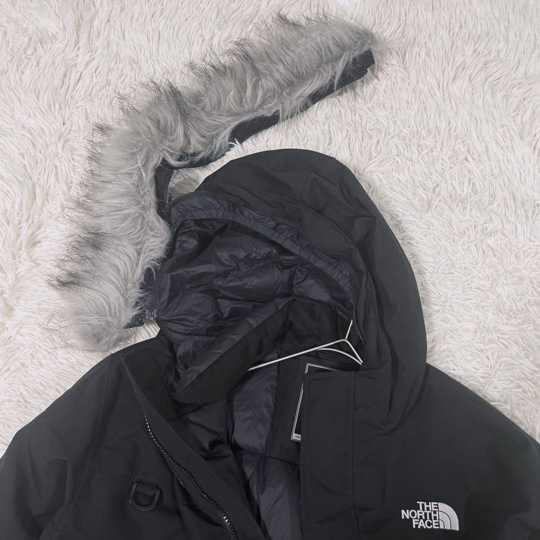 美品 ノースフェイス マクマードダウンジャケット ホワイトレーベル グースダウン