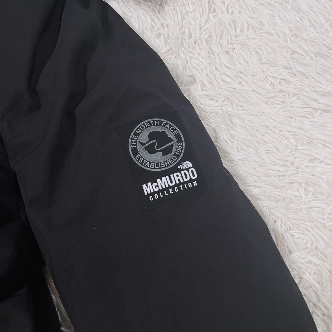 美品 ノースフェイス マクマードダウンジャケット ホワイトレーベル グースダウン