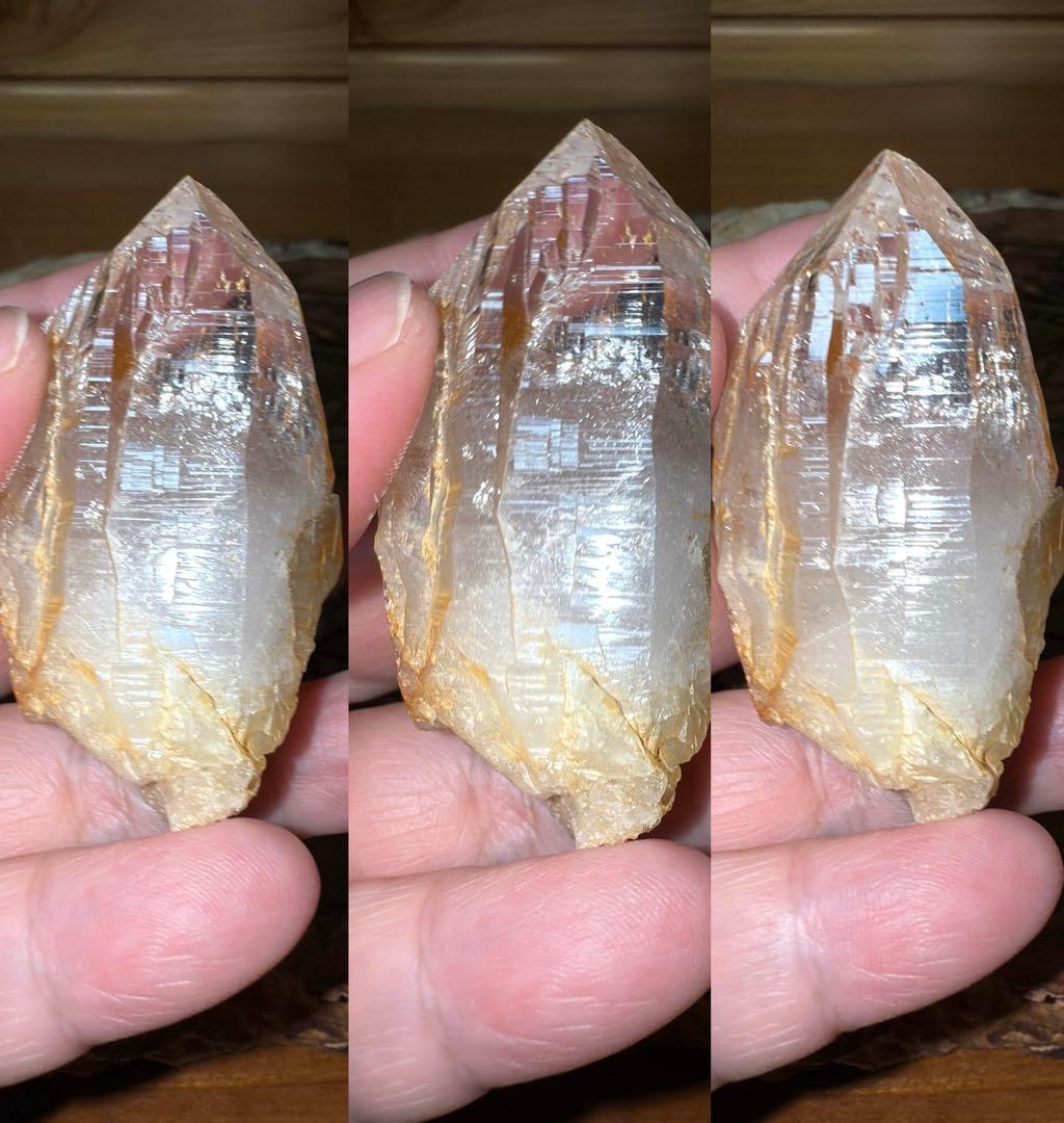 ネパール ガネーシュヒマール ヒマラヤゴールデンヒーラー リモナイト 水晶原石