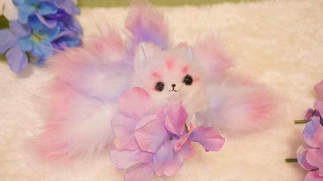 幻獣　九尾　アートドール　オリジナル