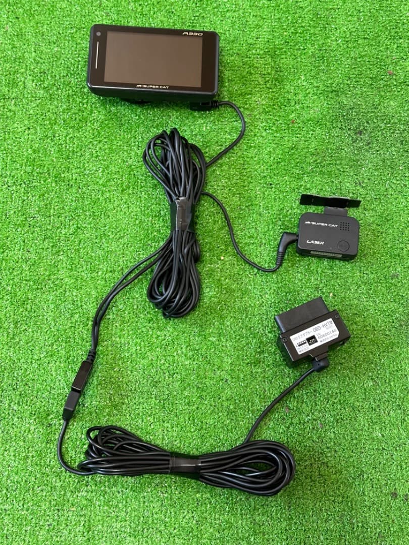 ユピテルA330レーダー探知機/OP-WLSD16 カード/OBD-HVTM付属