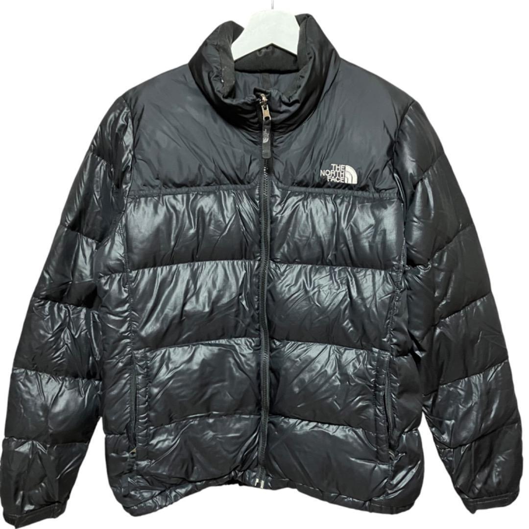 The North Face ノースフェイス ダウンジャケット 黒黒ヌプシ M