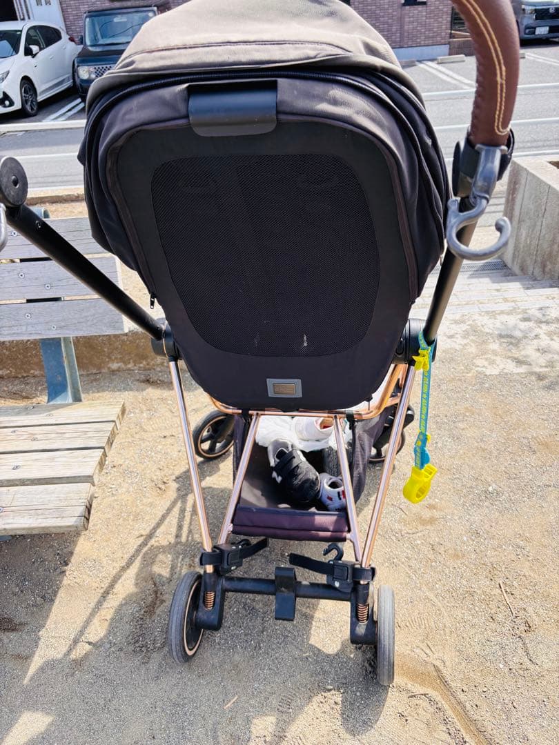 cybex 折りたたみ式ベビーカー ダークグレー