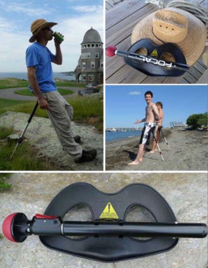 Focal Upright モバイルチェア Mogo 椅子 赤×黒 美品