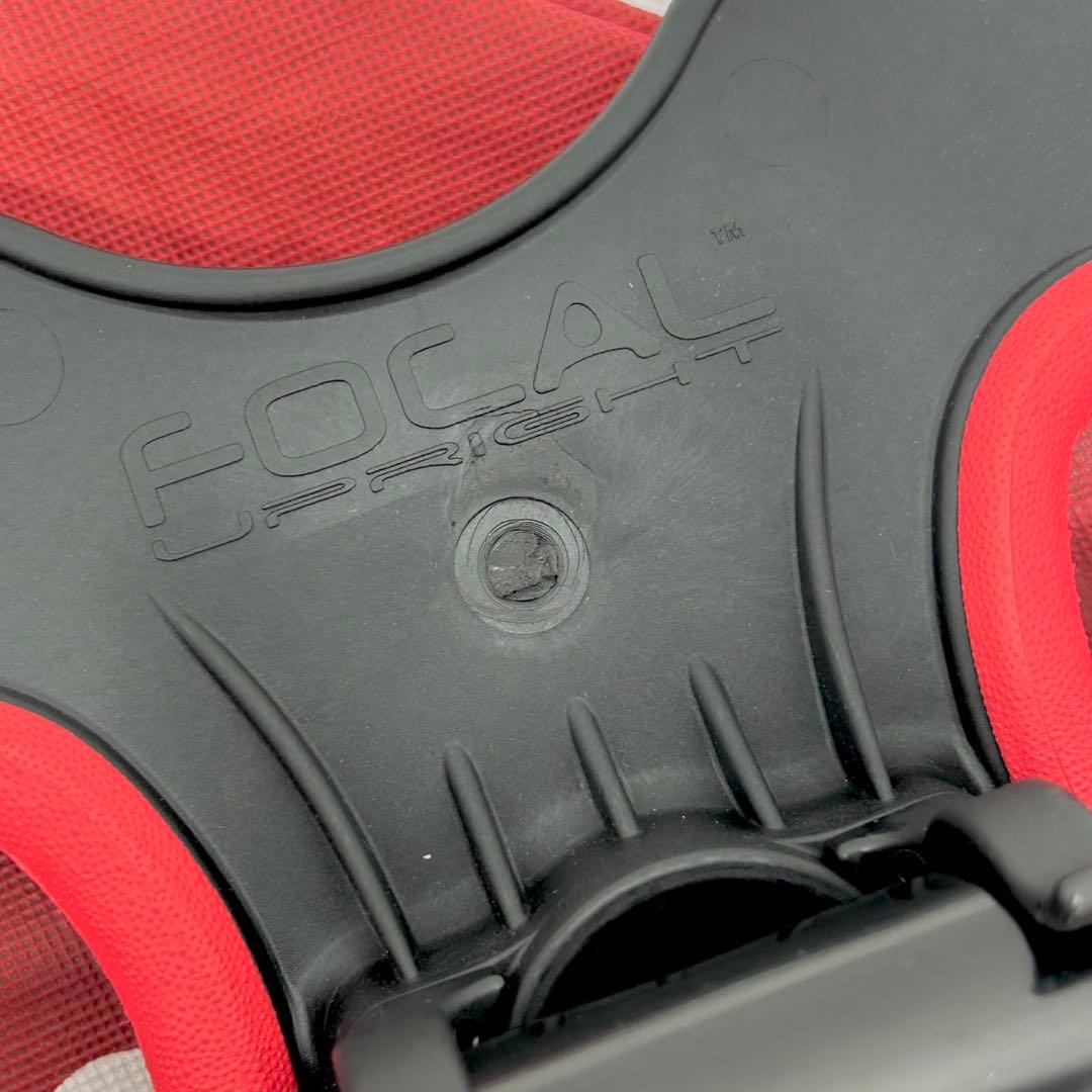 Focal Upright モバイルチェア Mogo 椅子 赤×黒 美品