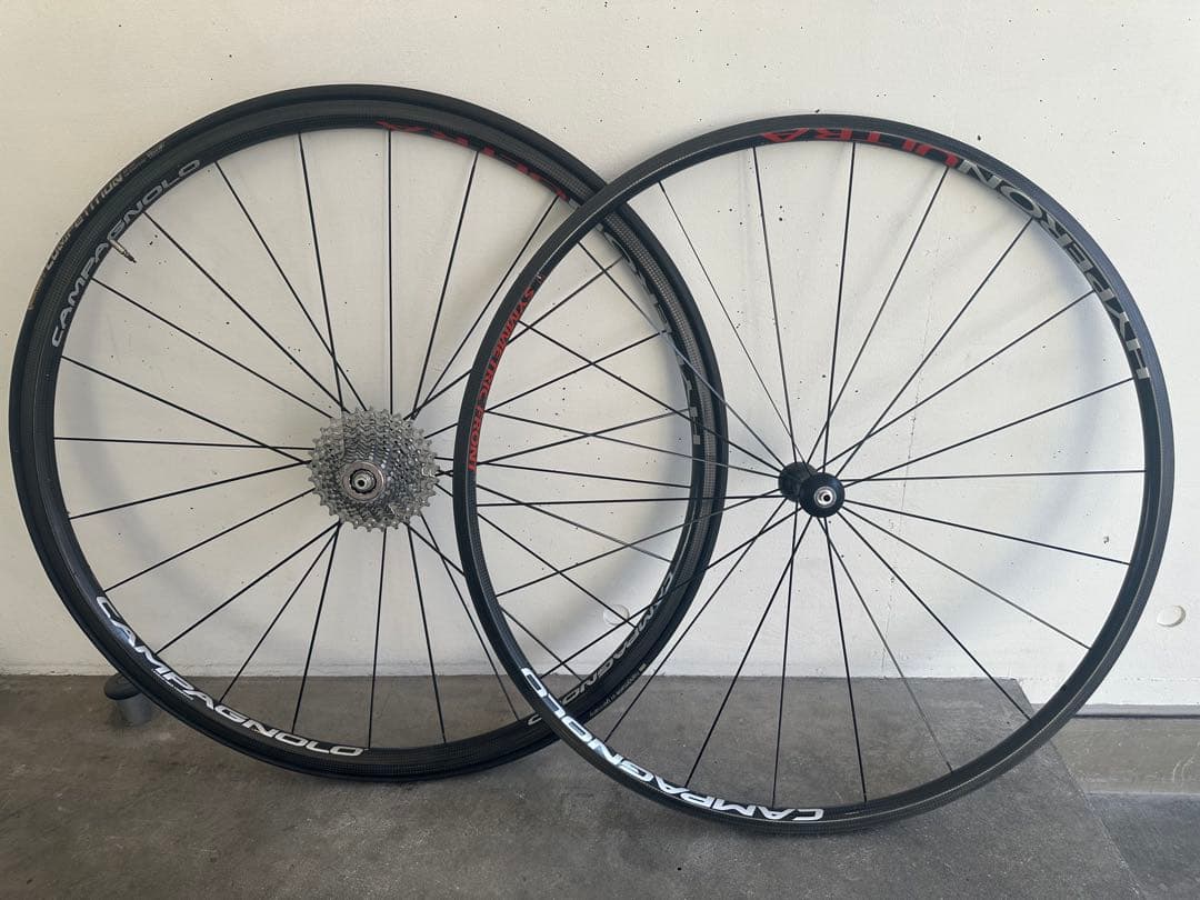 Campagnolo ハイペロンウルトラ完組ホイール スプロケット付き