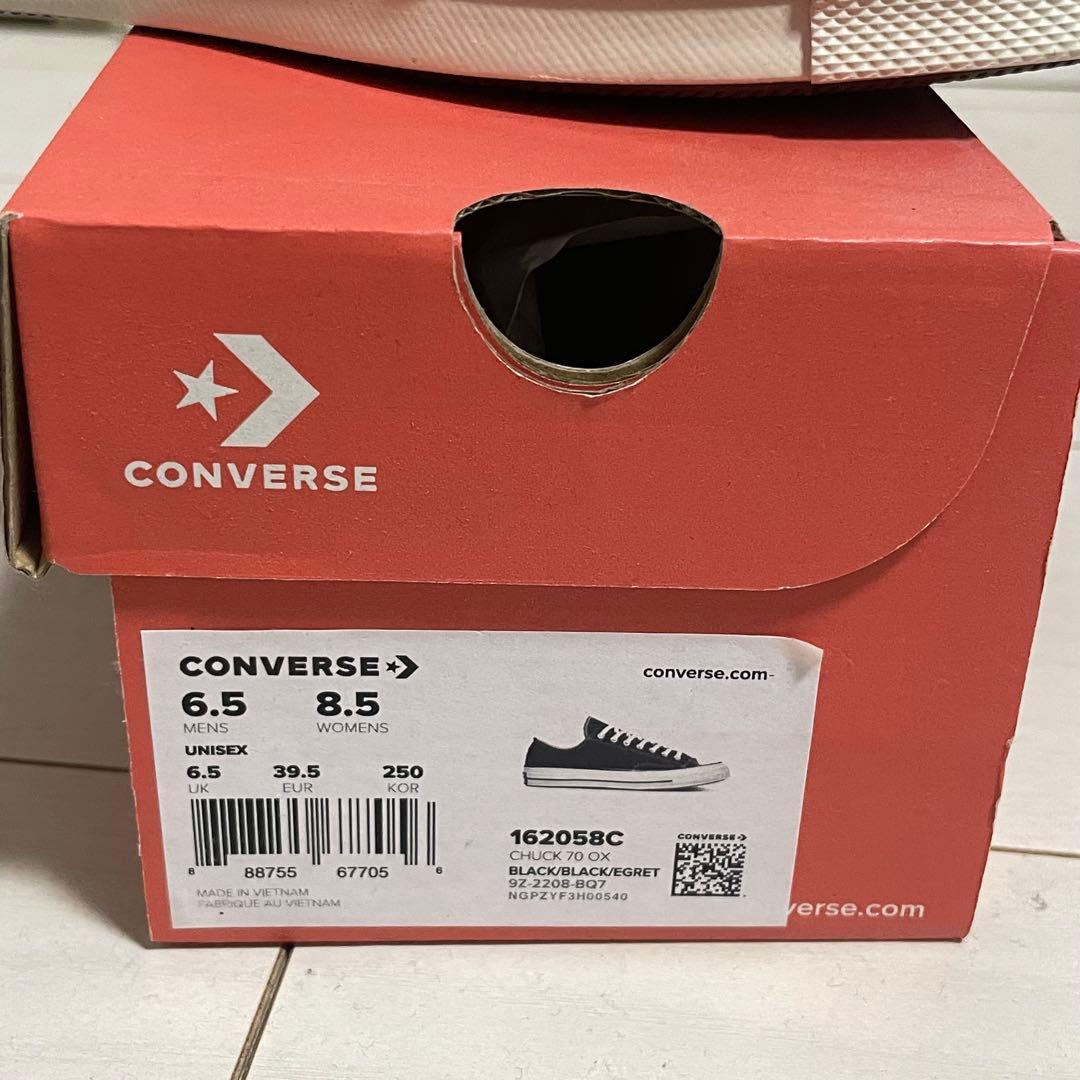 CONVERSE コンバース ct70 ローカットブラック