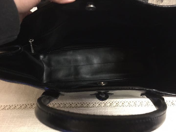 LONGCHAMP ロンシャン 本革 レザー ロゾ トート ハンド バッグ