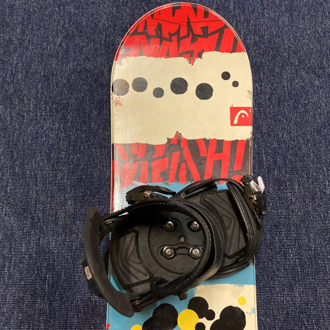 キッズ　スノーボード　ビンディング　2点セット　HEAD 108cm