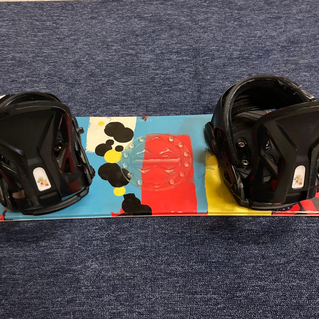 キッズ　スノーボード　ビンディング　2点セット　HEAD 108cm